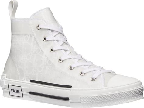 dior high top white